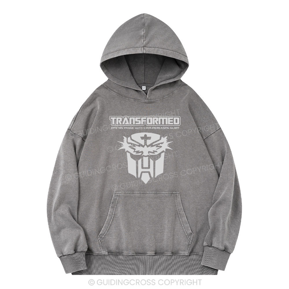 Transformed Christian Washed Hoodie