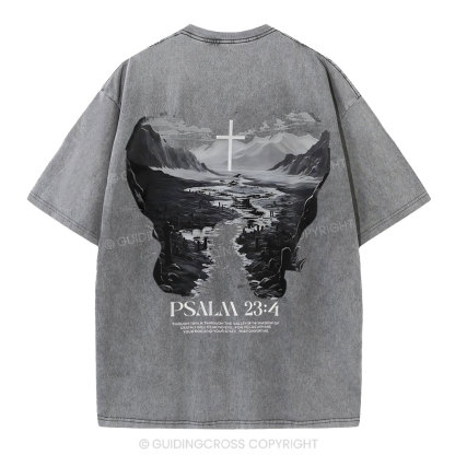 Fear No Evil  Christian Washed T-Shirt