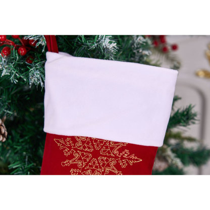 Sequined Christmas stockings