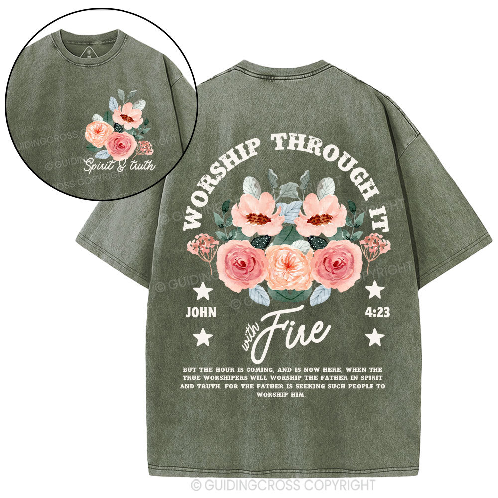 NEW-sample Christian Washed T-Shirt Sale - GuidingCross