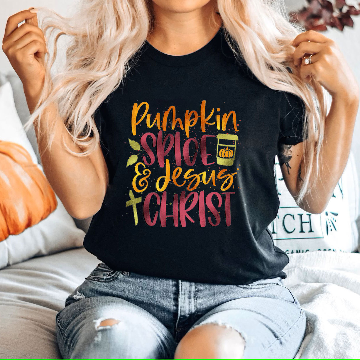 Pumpkin Spice Christian T-Shirt