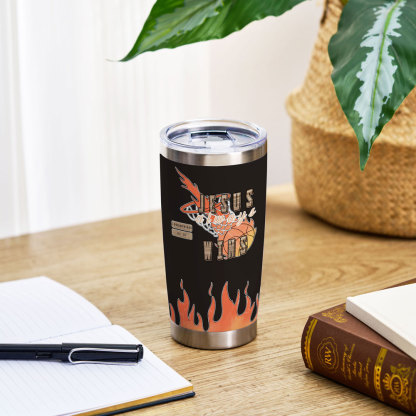 Jesus Wins Christian 20OZ Tumbler