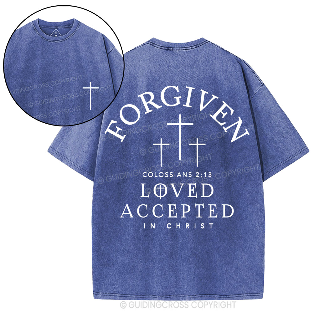 Forgiven Christian Washed T-Shirt