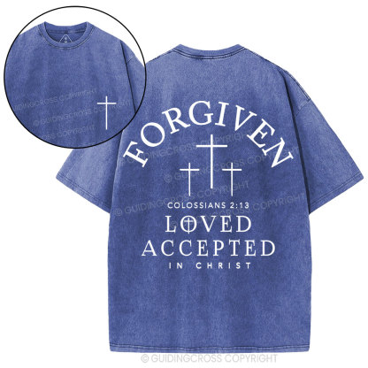 Forgiven Christian Washed T-Shirt