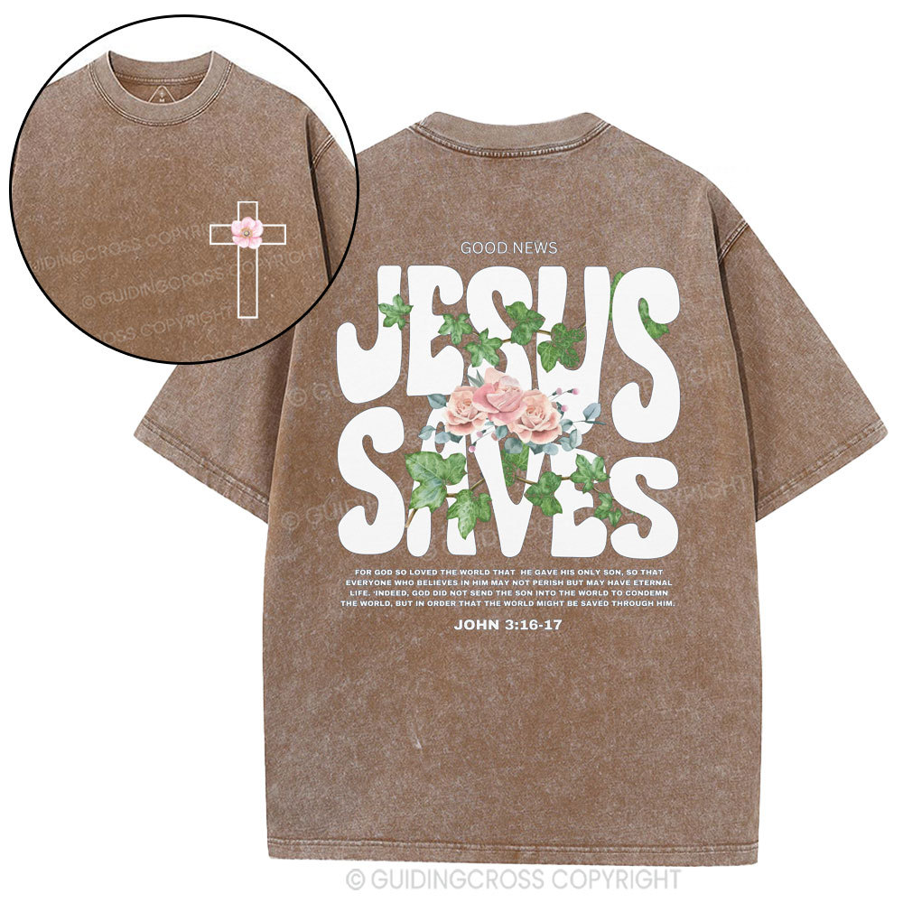 New-Sample Christian Washed T-Shirt Sale - GuidingCross