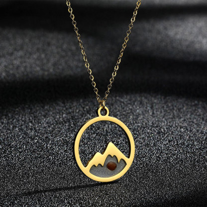 Faith Move Mountains Necklace