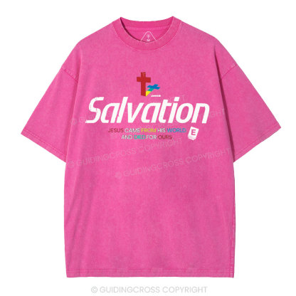 Salvation Christian Washed T-Shirt