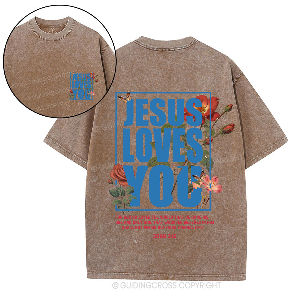 New-Sample Christian Washed T-Shirt Sale - GuidingCross
