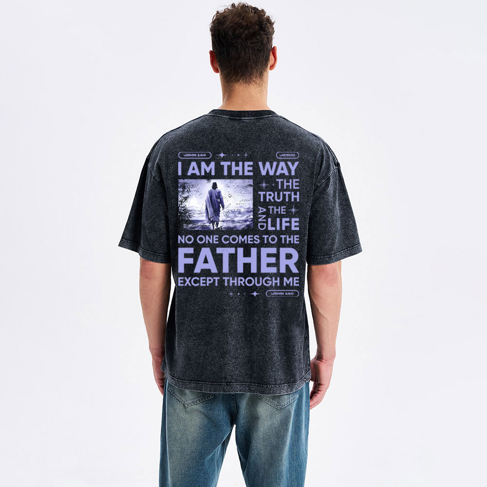 I Am The Way Christian Washed T-Shirt