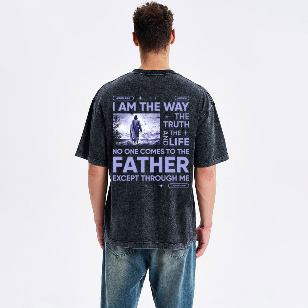 I Am The Way Christian Washed T-Shirt
