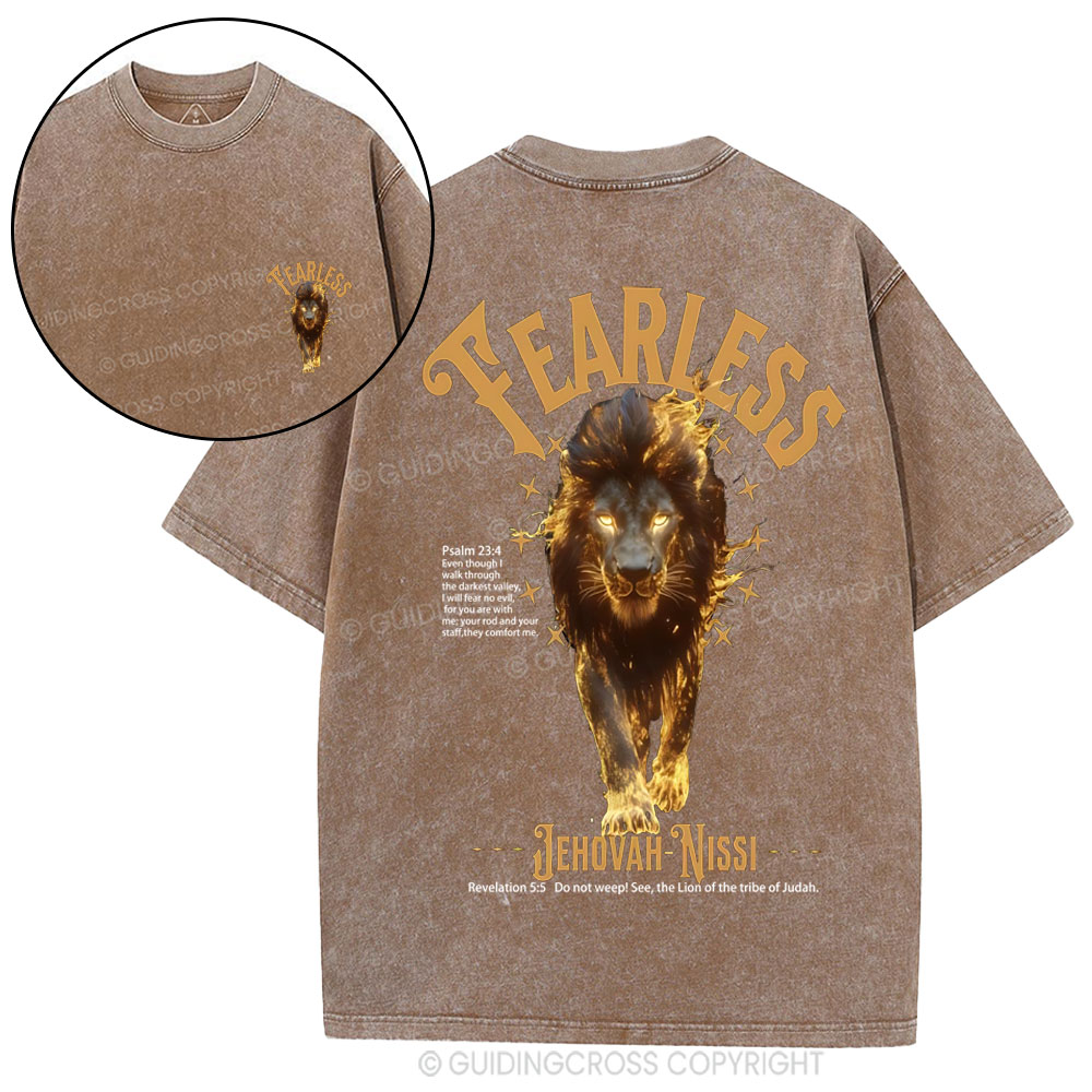 Fearless Christian Washed T-Shirt