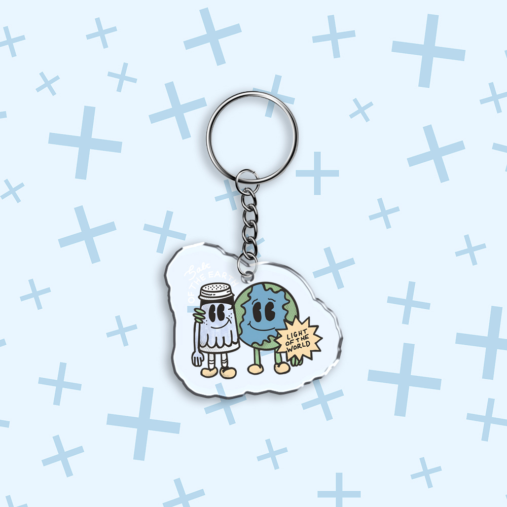 Light Of The World Christian Acrylic Keychain
