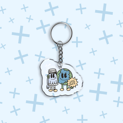 Light Of The World Christian Acrylic Keychain