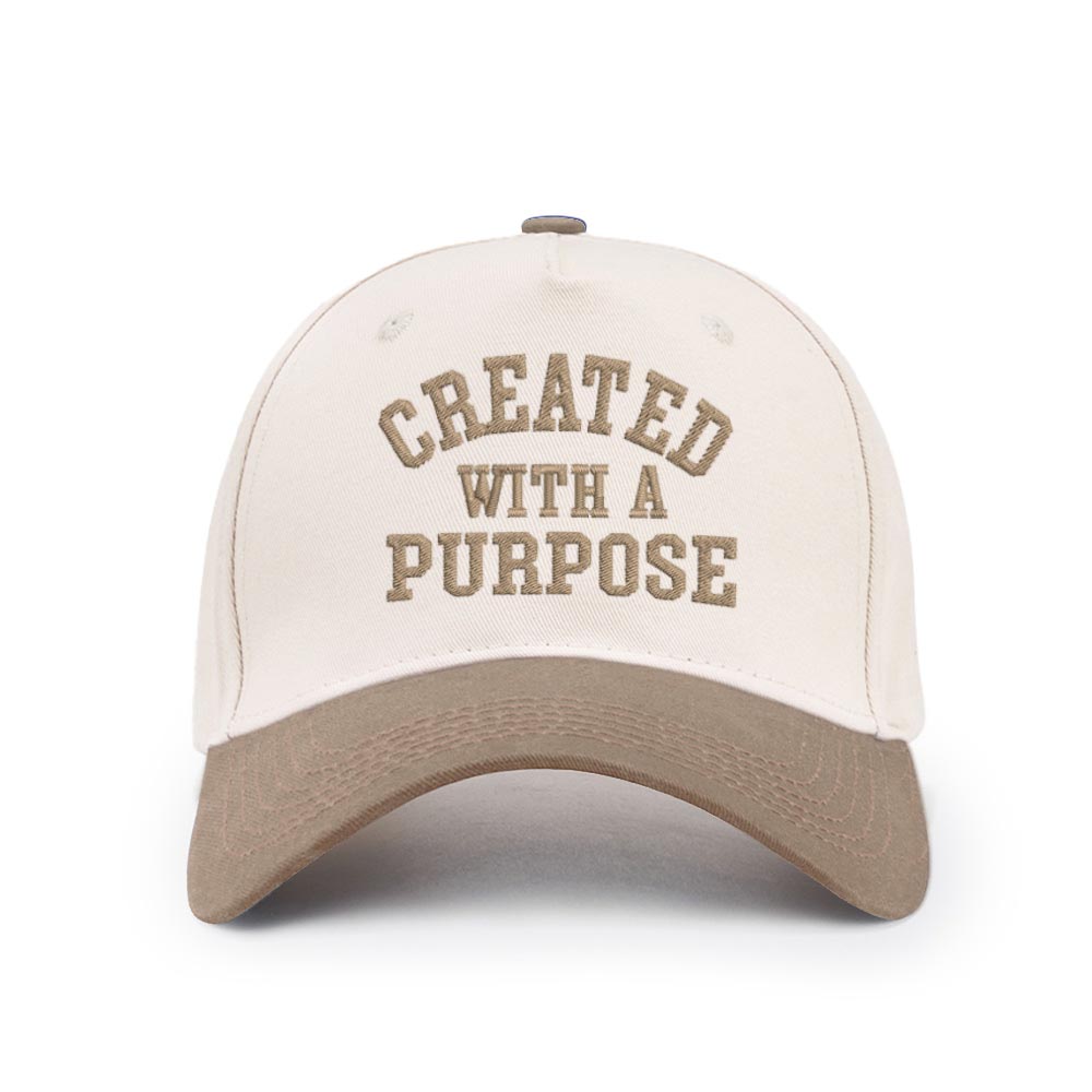 Created With A Purpose Christian Trucker Hat
