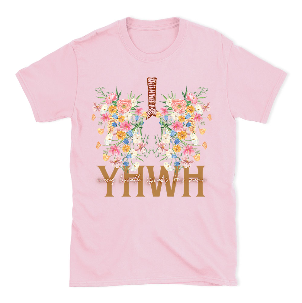 YHWH Floral Christian T-Shirt