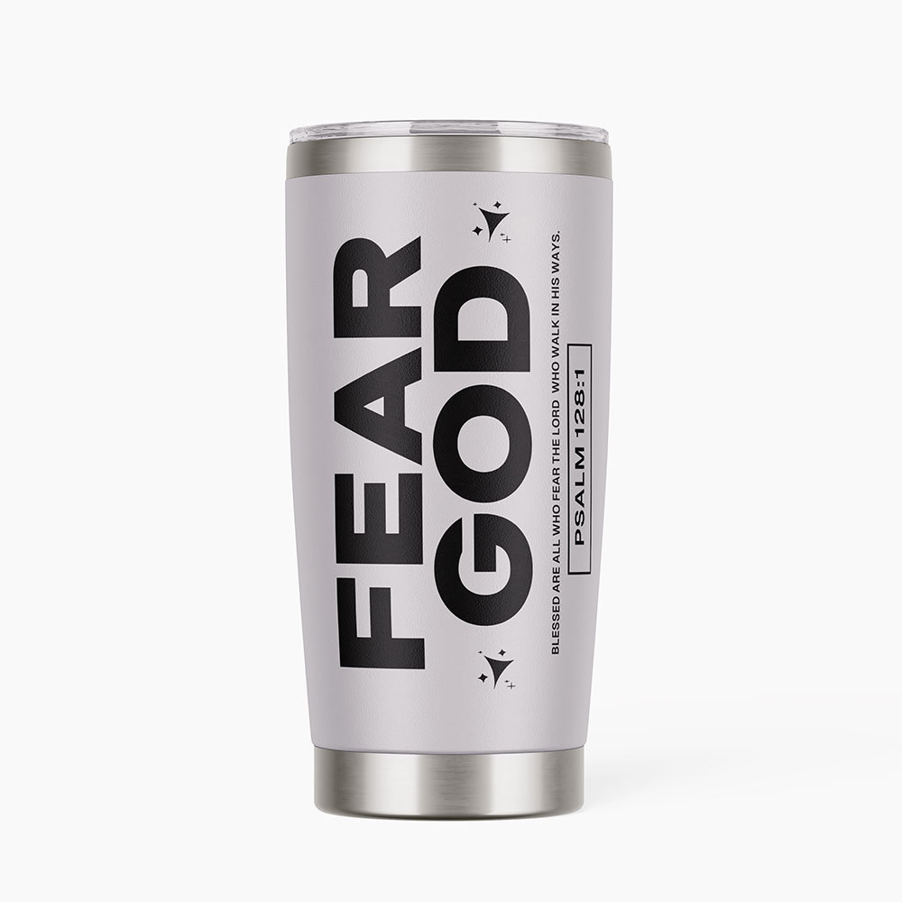 Fear God Christian 20OZ Tumbler