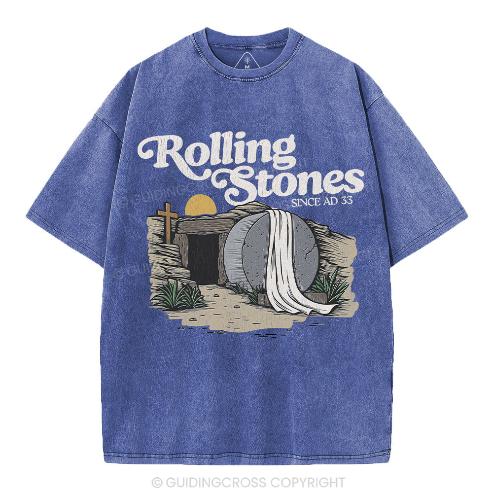 Rolling Stone Christian Washed T-Shirt