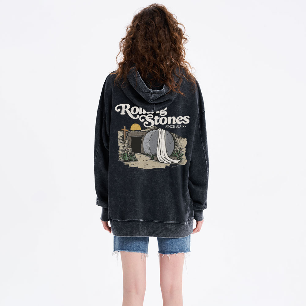 Rolling Stone Christian Washed Hoodie