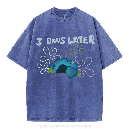 A Lot Can Happen IN 3 Days Christian Washed T-Shirt