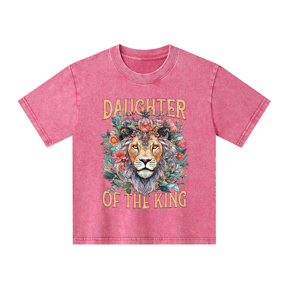 Daughter Of The King Kid Washed T-Shirt