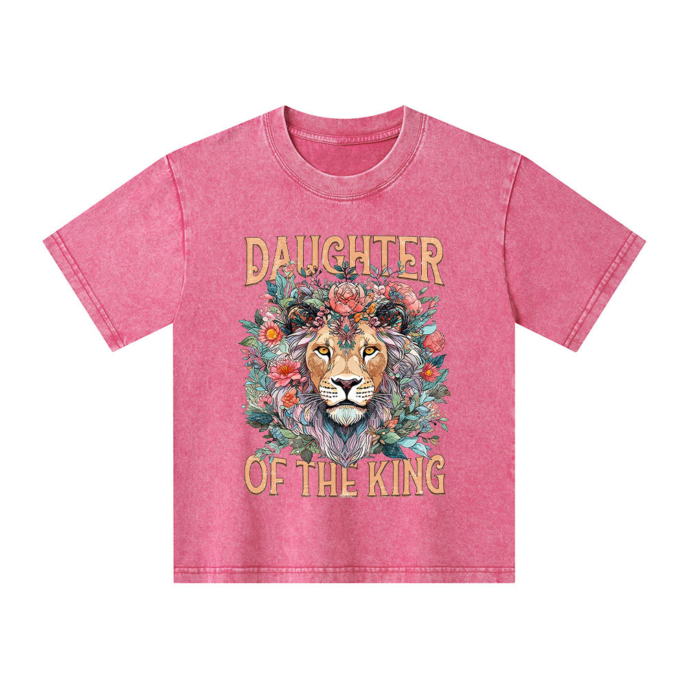 Daughter Of The King Kid Washed T-Shirt