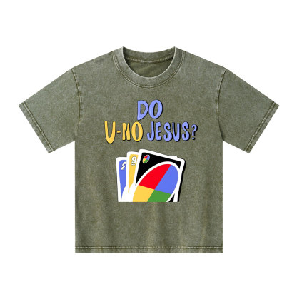 Do U-NO Jesus Kid Washed T-Shirt