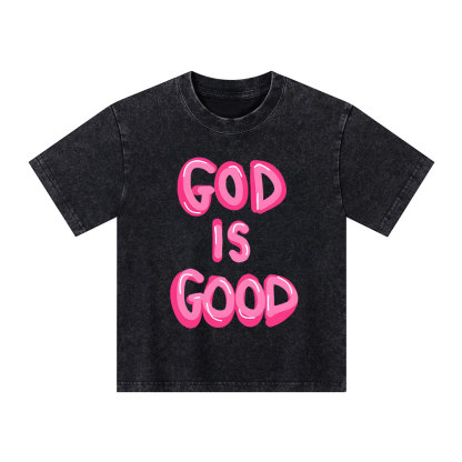 God Is Good Kid Washed T-Shirt