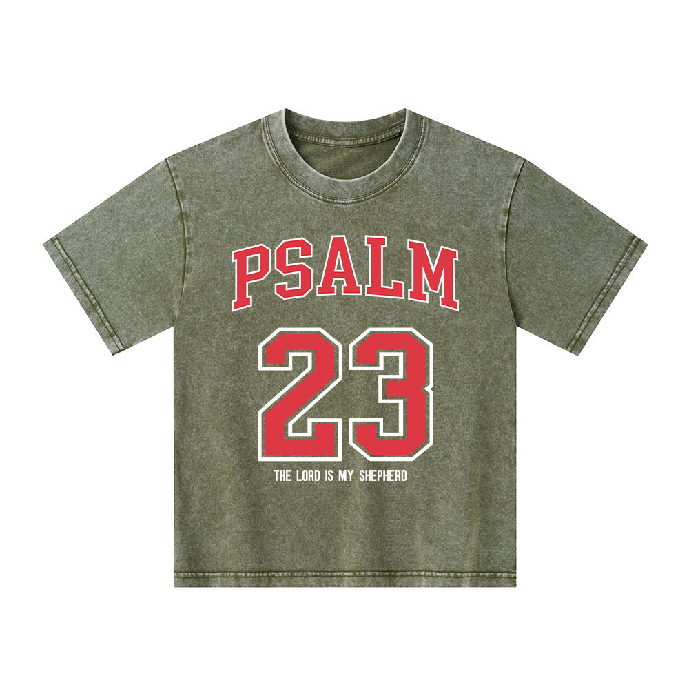 Psalm 23 Kid Washed T-Shirt