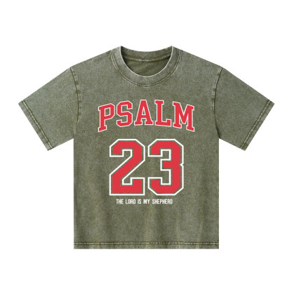 Psalm 23 Kid Washed T-Shirt