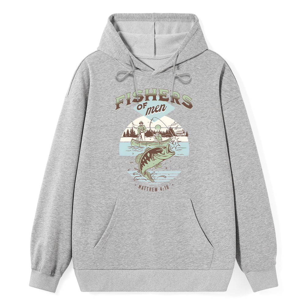 Fishers Of Men Matthew 4:19 Christian Hoodie