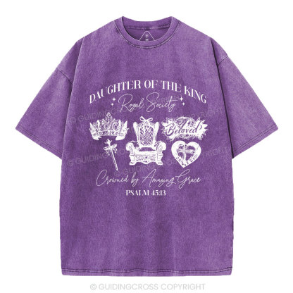 Daughter Of The King Christian Washed T-Shirt