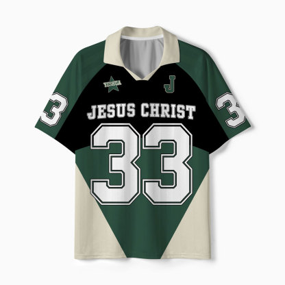 Jesus Christ Christian Collar Jersey