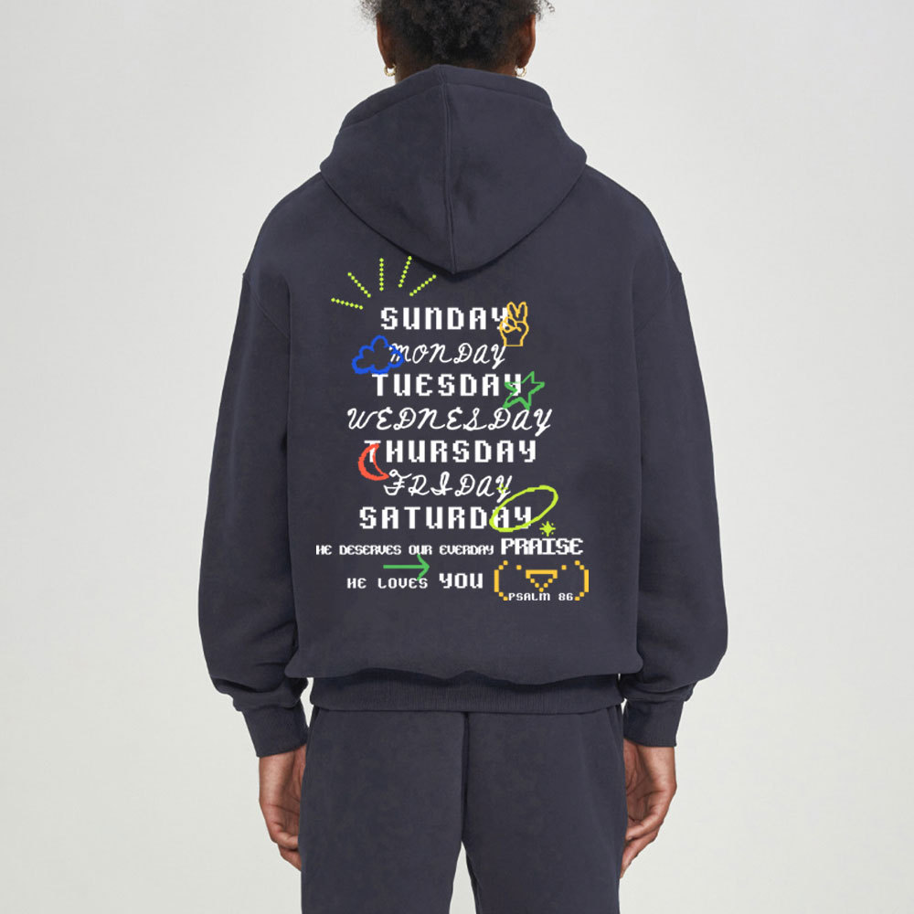 Monday Morning Faith Christian Fleece hoodie Set