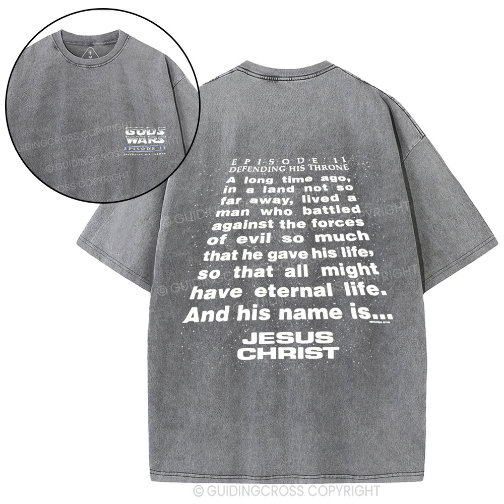 God's Wars Christian Washed T-Shirt