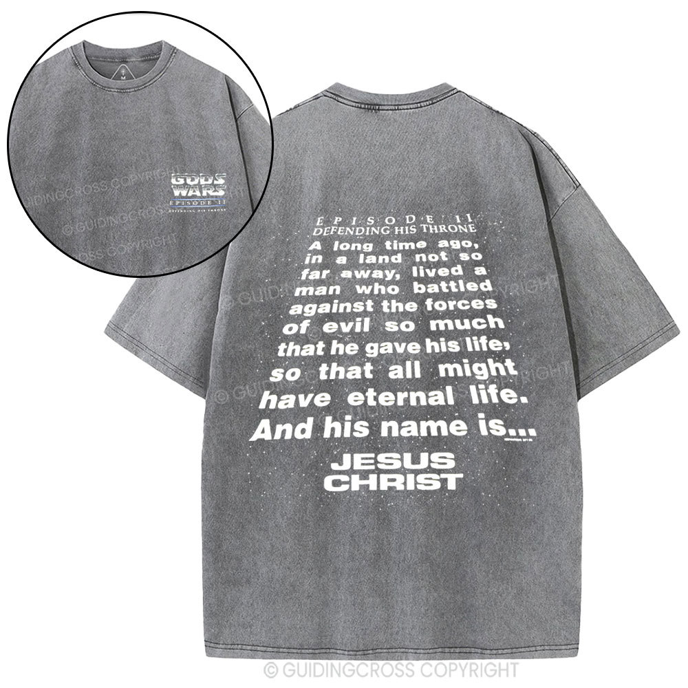 God's Wars Christian Washed T-Shirt