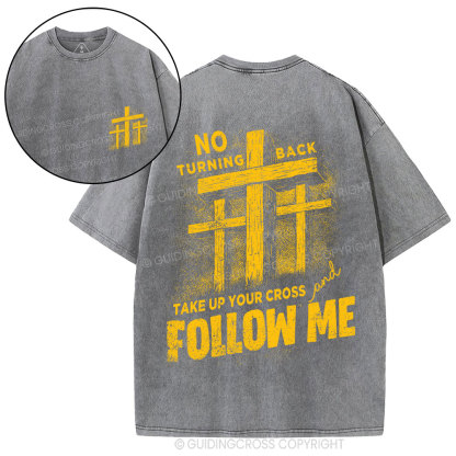 Follow Me Christian Washed T-Shirt