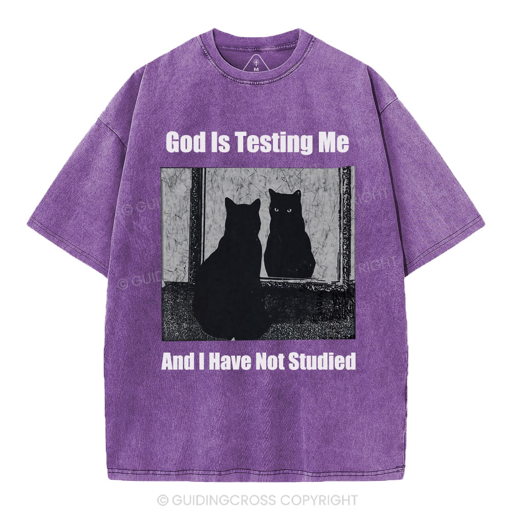 New-Sample Christian Washed T-Shirt Sale - GuidingCross