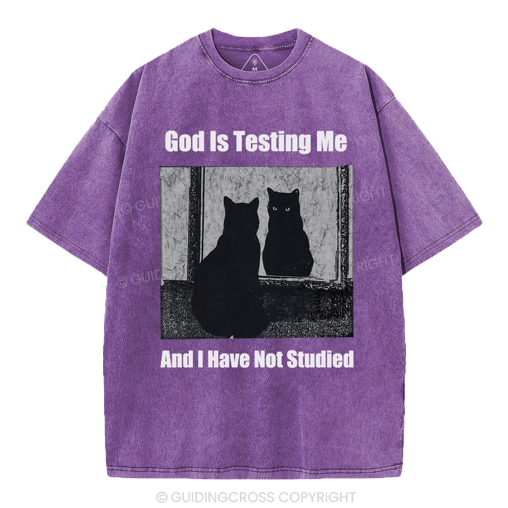 New-Sample Christian Washed T-Shirt Sale - GuidingCross