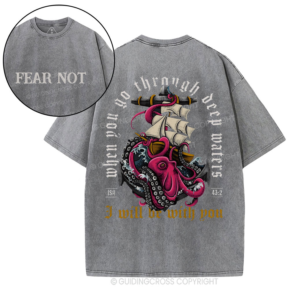 Fear Not Christian Washed T-Shirt