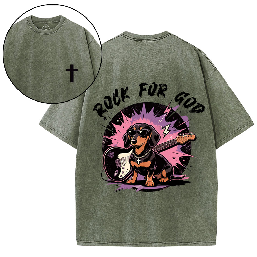 His Compassion Is Over All That He Has Made Christian Washed T-Shirt
