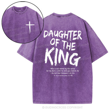 Daughter Of The King Christian Washed T-Shirt