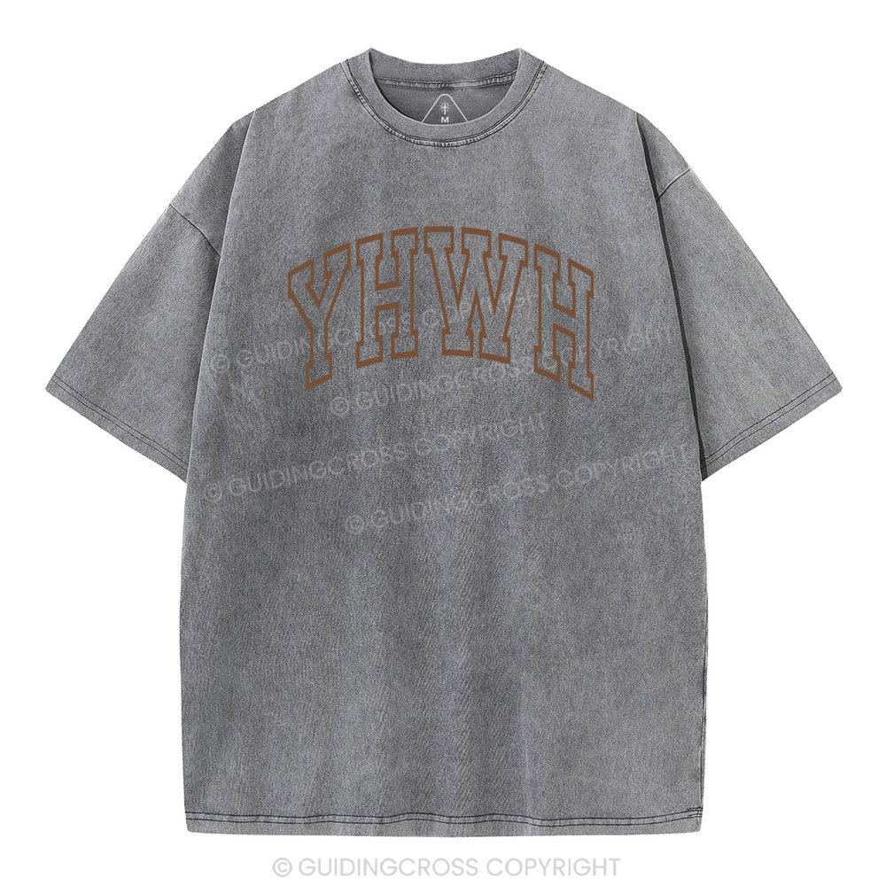 Yhwh Unisex Christian Washed T-Shirt