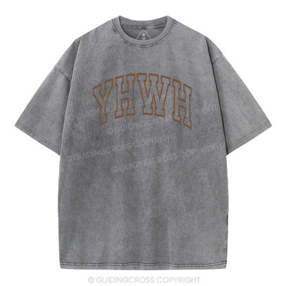 Yhwh Unisex Christian Washed T-Shirt