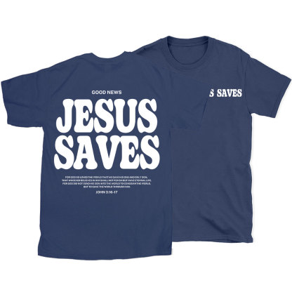 Jesus Saves Christian T-Shirt