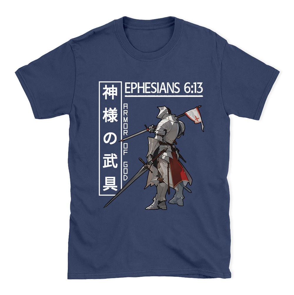Armor Of God Anime Christian T-Shirt