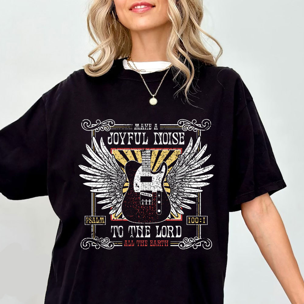 Make A Joyelful Nosie To The Lord Christian T-Shirt