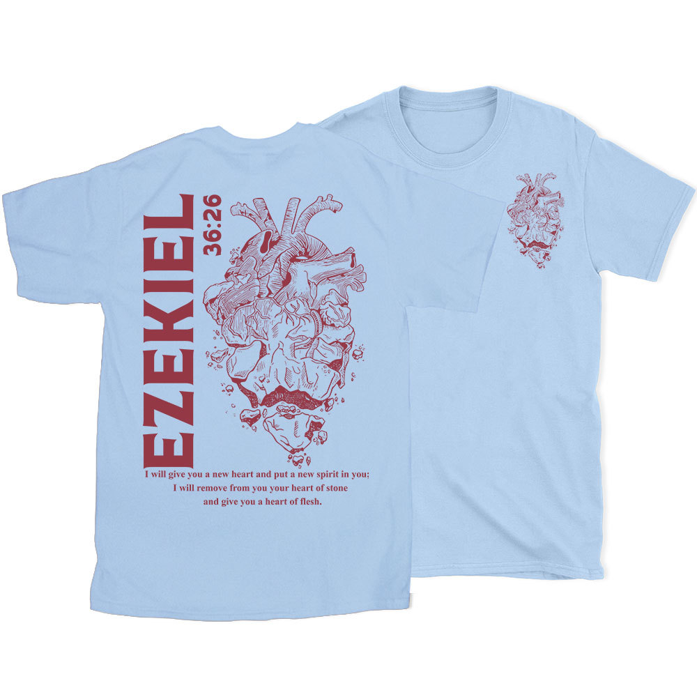 I Will Give You A New Heart And Put A New Spirit Christian T-Shirt