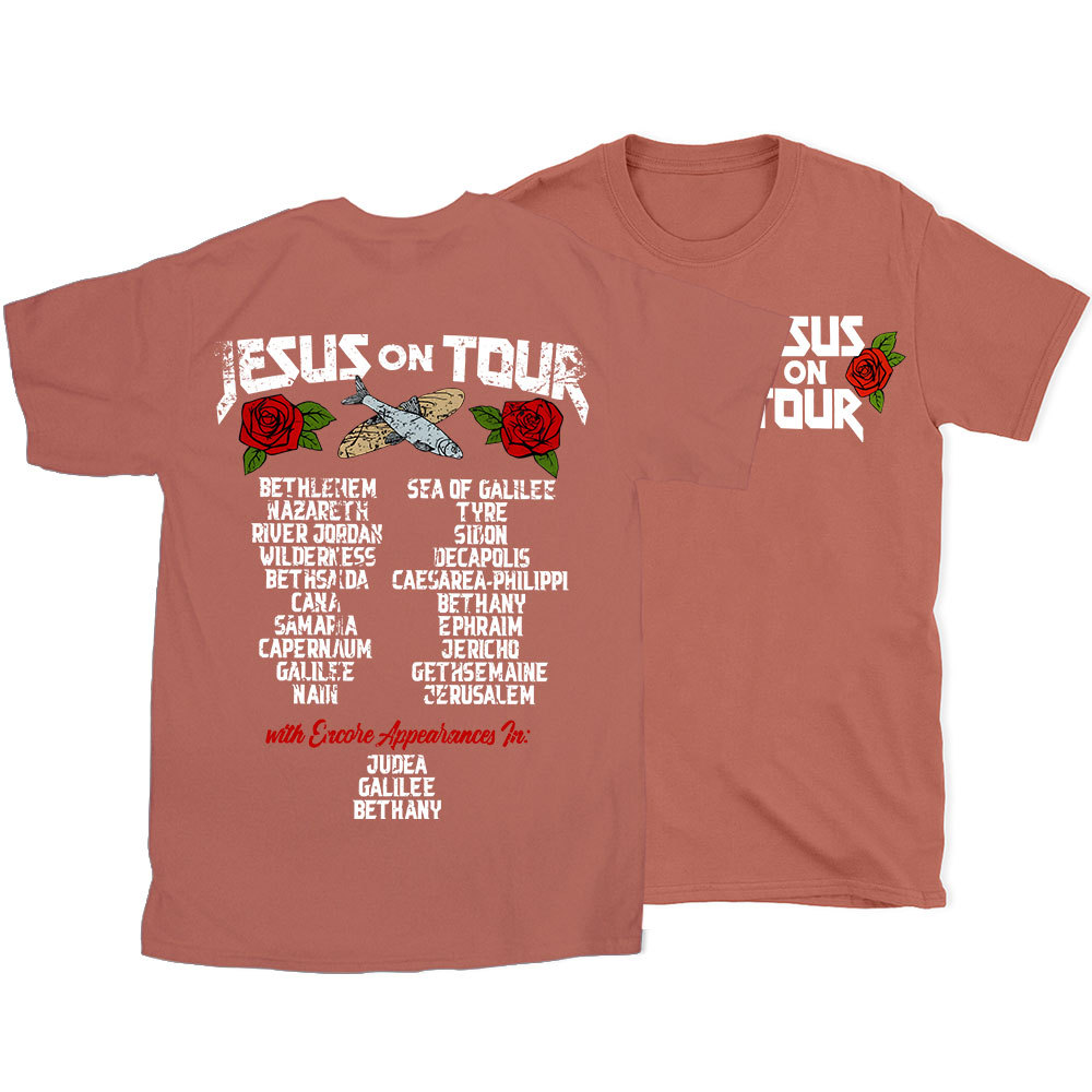 Jesus On Tour Christian T-Shirt