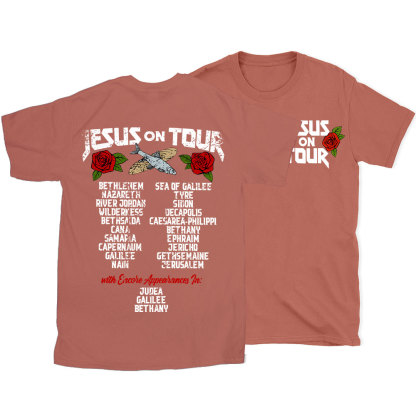 Jesus On Tour Christian T-Shirt