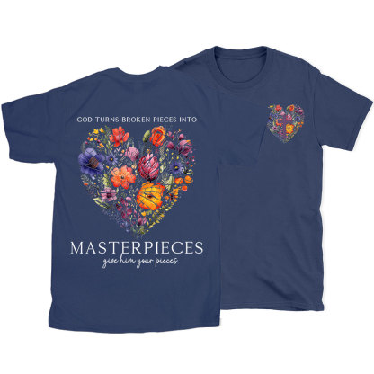 Masterpices Give Him Your Pieces Christian T-Shirt